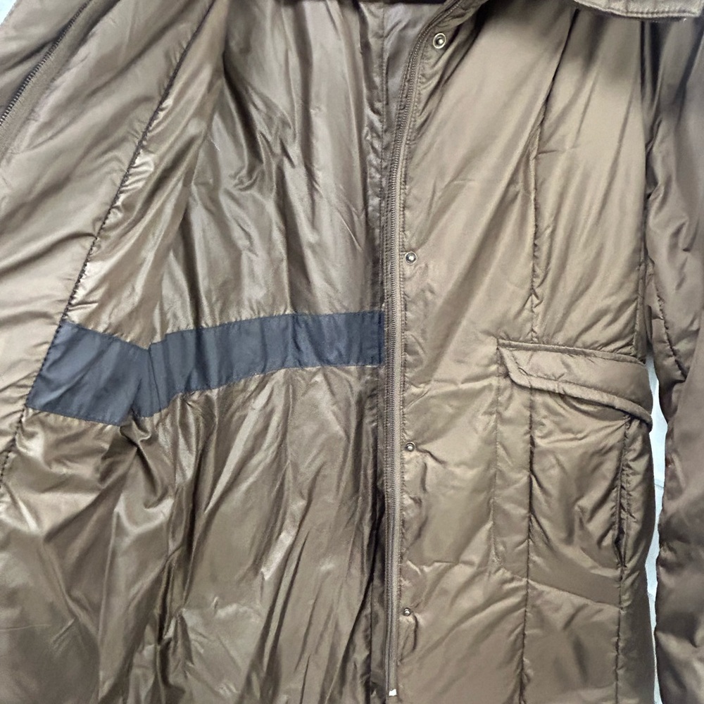 Cole Haan Brown Puffer Coat - Picture 4 of 6